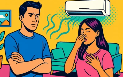 ¿Tu aire acondicionado huele mal? causas y soluciones eficaces