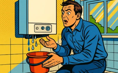 La caldera pierde agua: 6 causas y soluciones