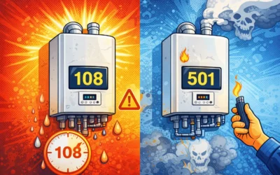 Errores en calderas Ariston: códigos y solución segura