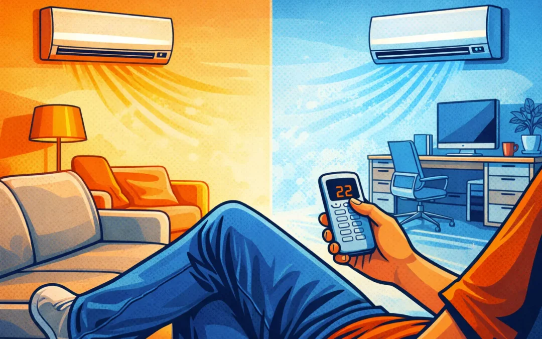 fancoils en casa para calefacción y refrigeración eficientes