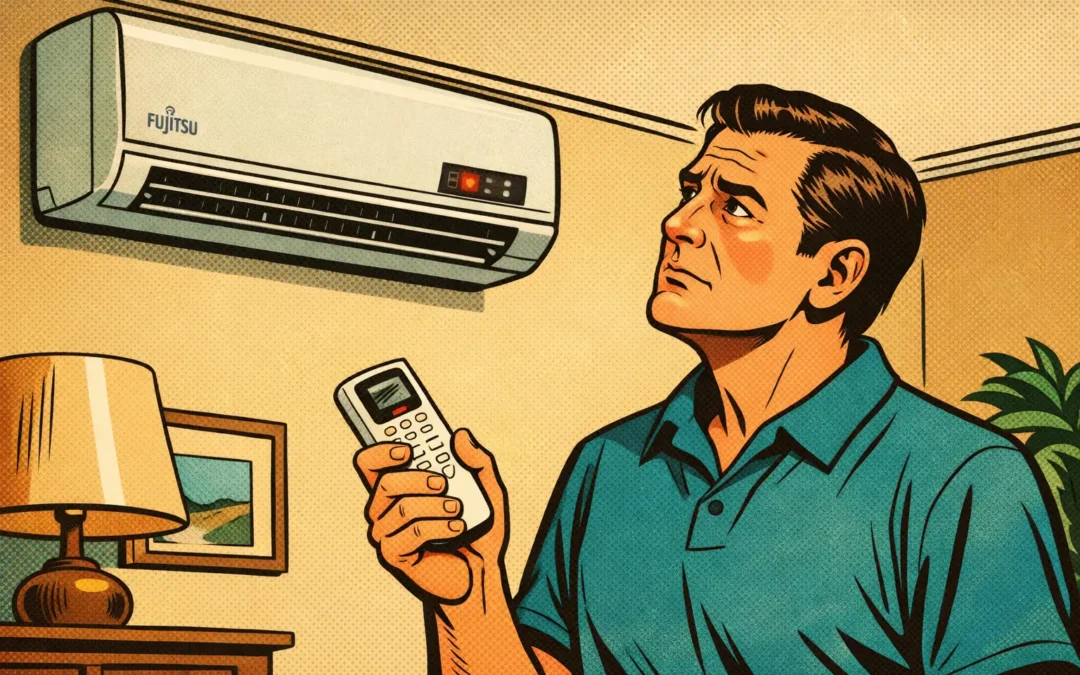 Error E11 en aire acondicionado Fujitsu en vivienda