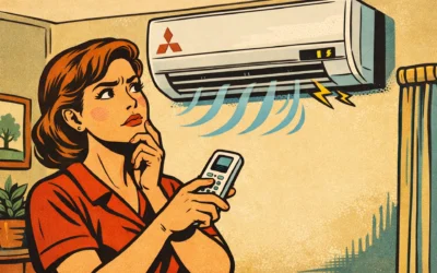 Errores en aire acondicionado Mitsubishi: causas y soluciones