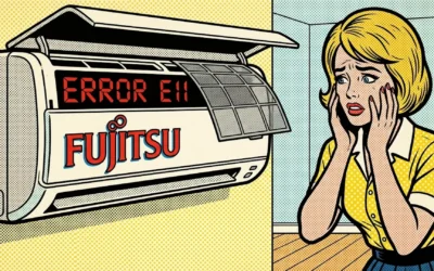 Errores comunes en aire acondicionado Fujitsu: guía rápida