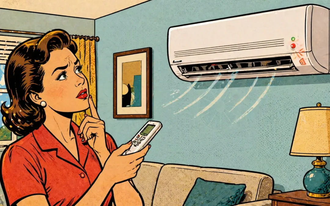 Errores en aire acondicionado Panasonic en una vivienda