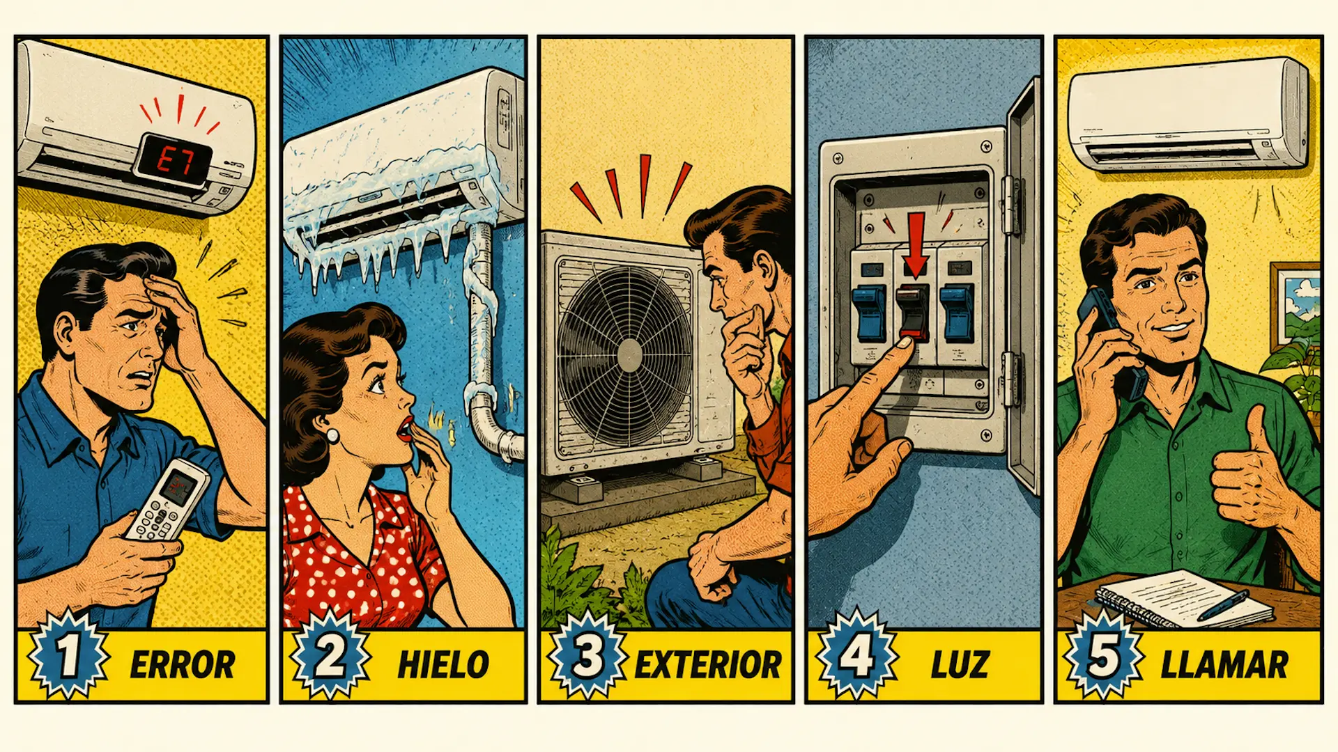 Qué puede revisar el usuario si el aire acondicionado Daikin no enfría