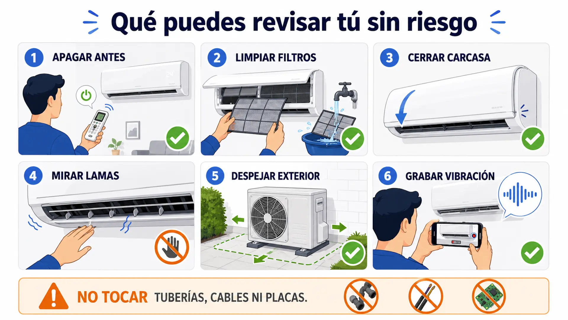 ¿Tu aire acondicionado Hitachi vibra? causas, riesgos y soluciones Qué puedes revisar sin riesgo si el aire acondicionado Hitachi vibra